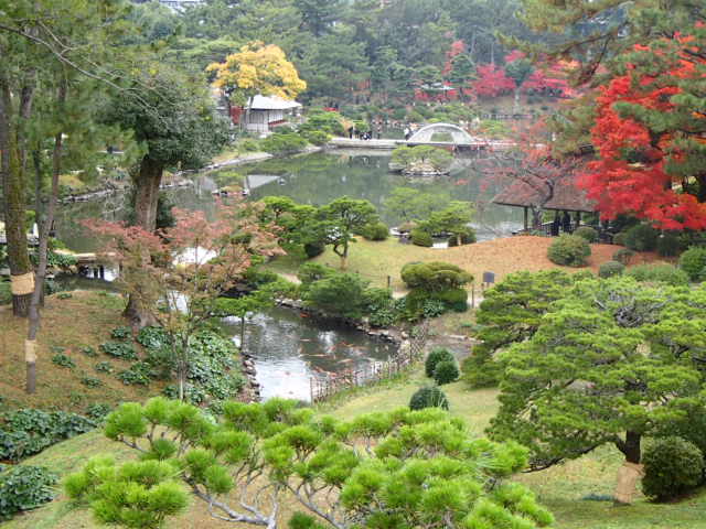 広島観光｜広島 縮景園