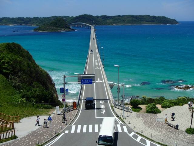 広島観光タクシー の一番推しの観光スポット、絶景の角島大橋
